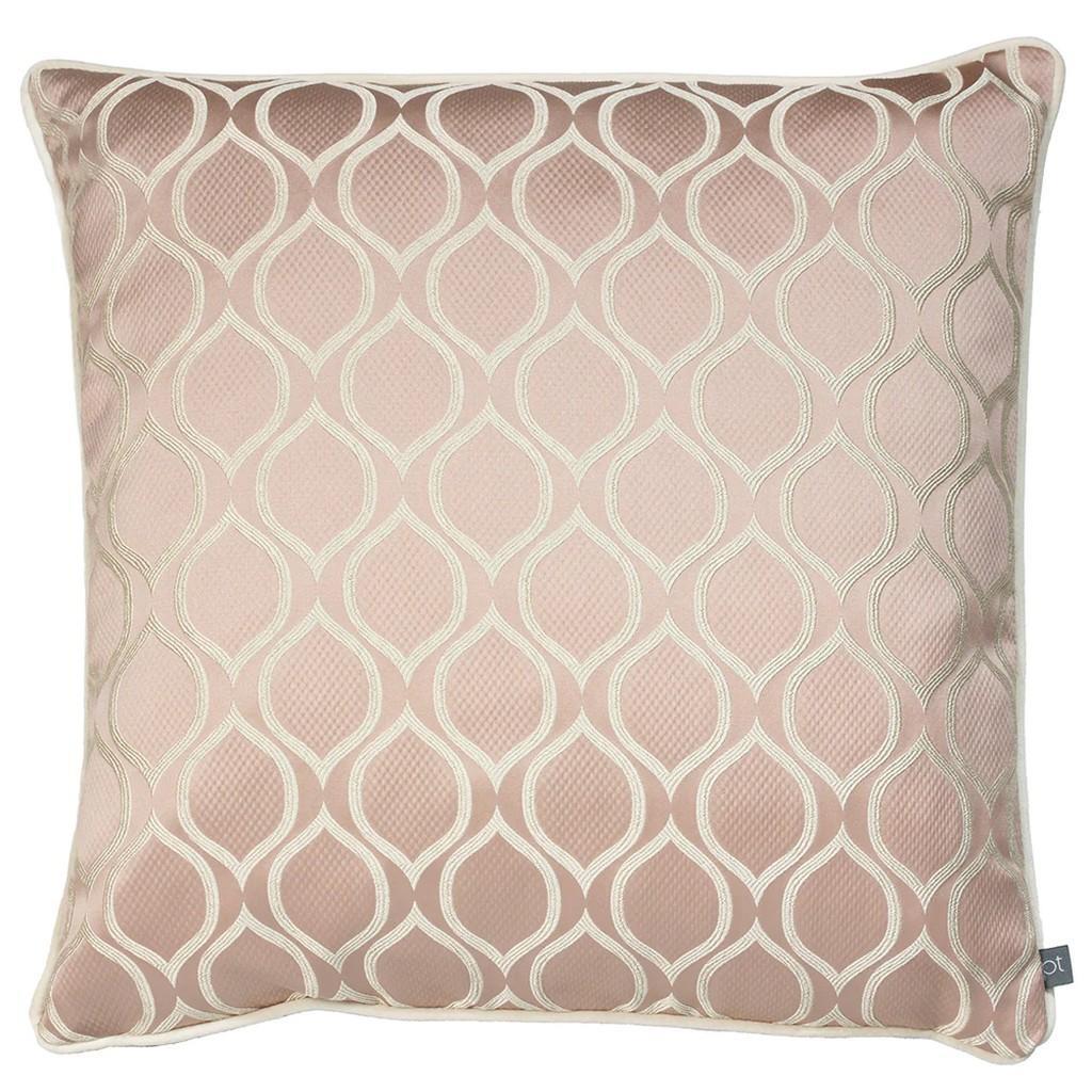 Prestigious Textiles Solitaire Embroidered Cushion Cover (Rose) (50cm x 50cm)