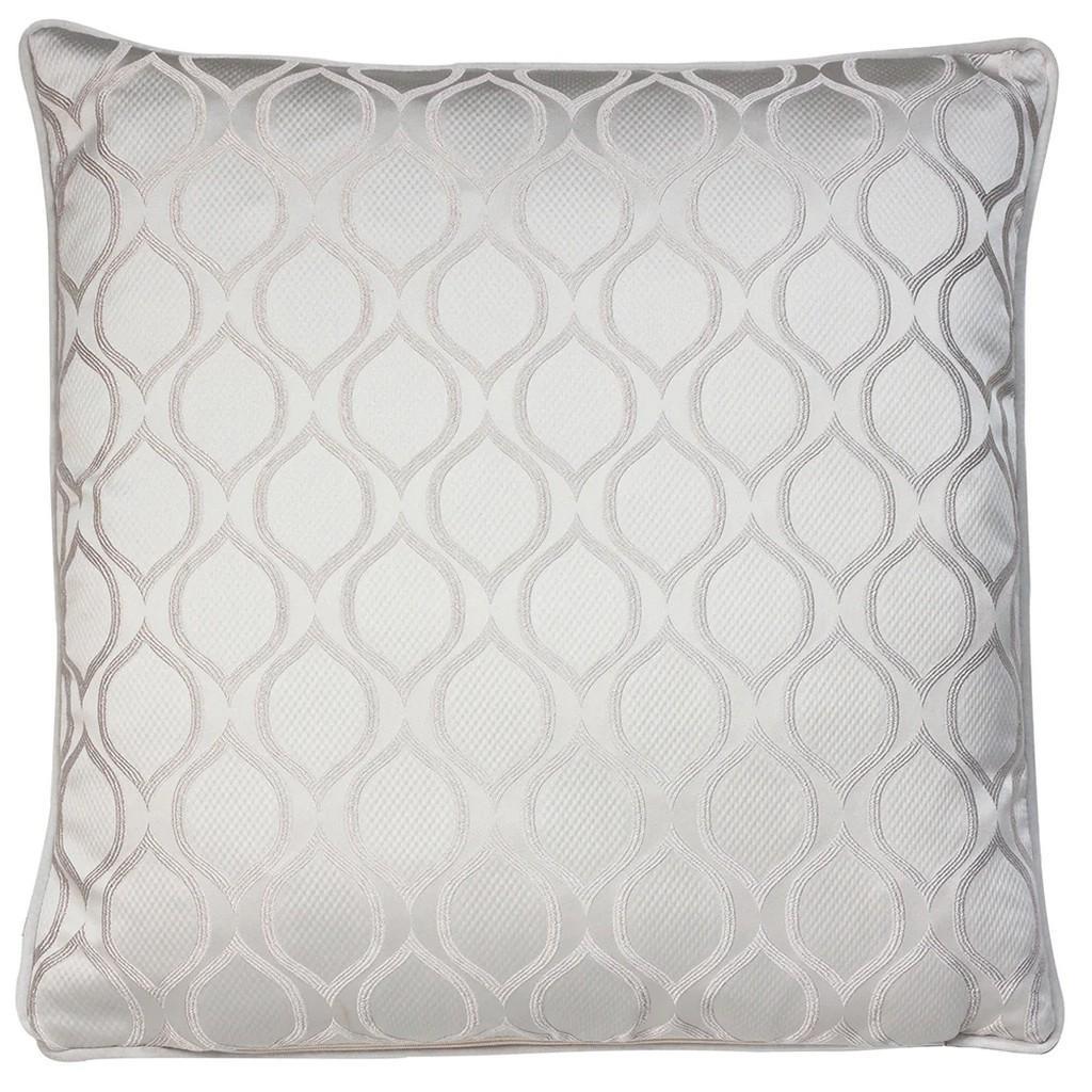 Prestigious Textiles Solitaire Embroidered Cushion Cover (Sterling) (50cm x 50cm)