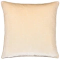 Paoletti Bloomsbury Velvet Cushion Cover (Ivory) (50cm x 50cm)