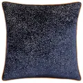 Paoletti Estelle Spotted Cushion Cover (Navy/Ginger) (45cm x 45cm)