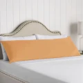 Artex 100% Cotton Body Pillowcase Light Orange