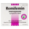 REMIFEMIN TABLETS MENOPAUSE SYMPTOM RELIEF HOT FLUSH SWEATS MOOD SWINGS 100 PACK