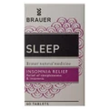 BRAUER SLEEP INSOMNIA SLEEPLESSNESS RELIEF RELAX NATURAL MEDICINE 60 TABLETS