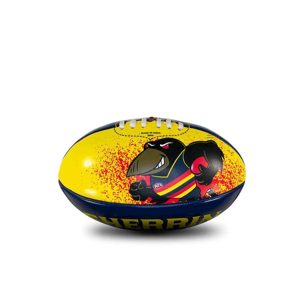 Adelaide Crows AFL Sherrin PVC Softie Mascot Ball | 20CM