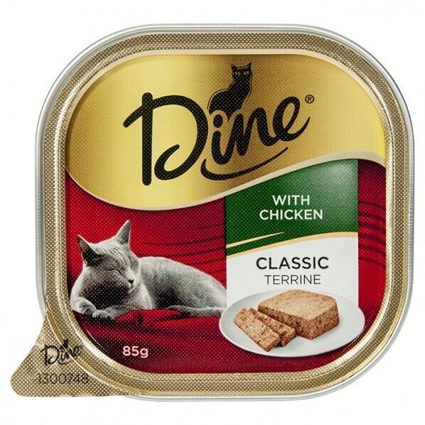 Dine Daily Classic Chicken Classic Terrine Cat Food 7 x 85g