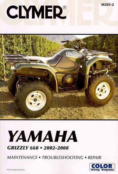 Clymer Yamaha Grizzly 660, 2002-2008