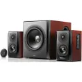Edifier S350DB 2.1 Bluetooth Multimedia Speakers w Subwoofer - 3.5mm Optical BT 4.1 AptX Wireless Sound Remote Control 8inch Booming Subwoofer