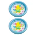 2x Intex 61cm Inflatable Kids My First Swimming Pool Water Bath Tub Assorted 1y+
