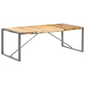 Dining Table 220x100x75 cm Solid Wood Mango vidaXL