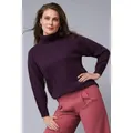 Capture - Womens Jumper - Herringbone Roll Neck Sweater
