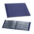 240 Coin Storage Holders Collection Storage Collecting Money Penny Pockets Album Book Blue