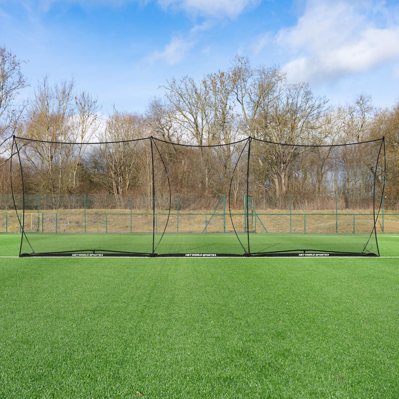 ProFlex STOP THAT BALL™ - Soccer, Cricket, Golf Net [Optional Base Weights:: No] [Width: 15m System]