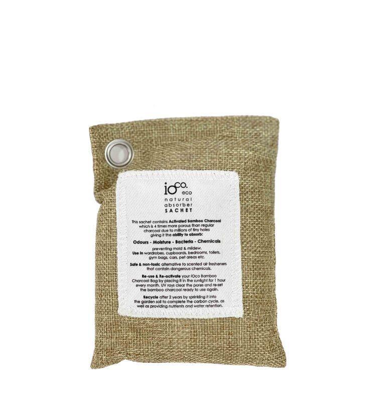 IOco Bamboo Charcoal SACHET (100g) for Fresh Drawer - Natural