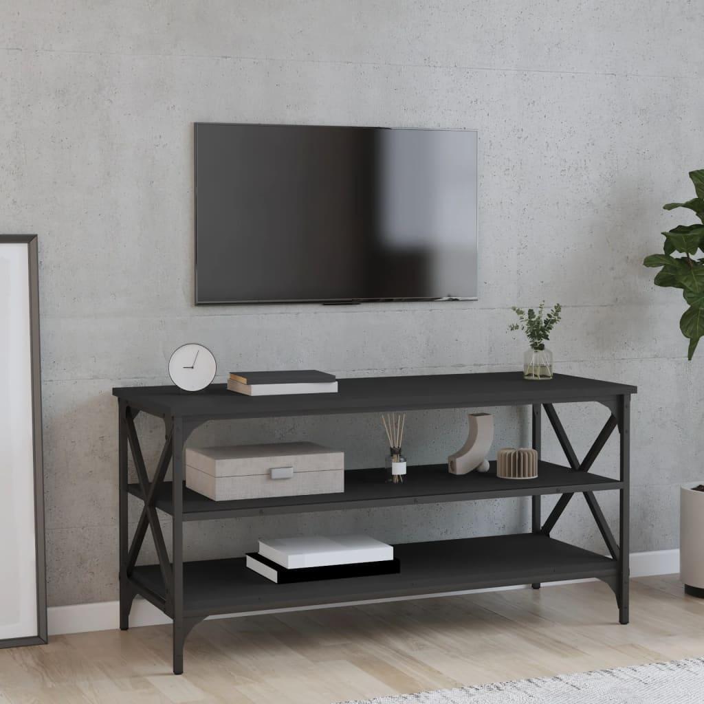 TV Cabinet Black 100x40x50 cm Engineered Wood vidaXL