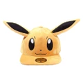 Pokemon Baseball Cap Eevee Plush with Ears Novelty new Official Brown Snapback
