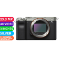 Sony Alpha A7C Mirorless Digital SLR Camera Body Silver - BRAND NEW