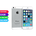 Apple iPhone 5S (32GB, Silver) - Grade (Good)