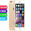 Apple iPhone 6+ Plus (128GB, Gold, Global Ver) - Excellent - Refurbished