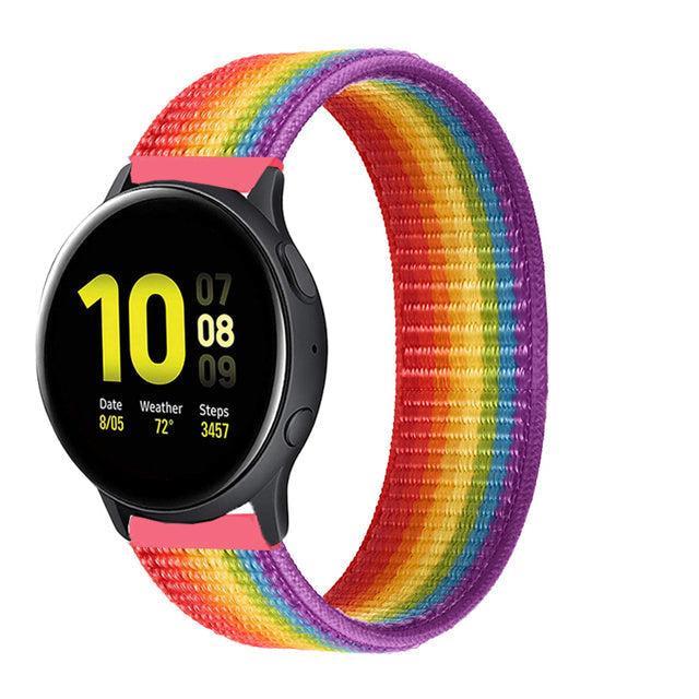 Nylon Sports Loop Watch Straps Compatible with the Garmin Epix