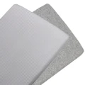 2pc Living Textiles Cotton Jersey Bassinet Fitted Sheet Grey Stripe/Melange