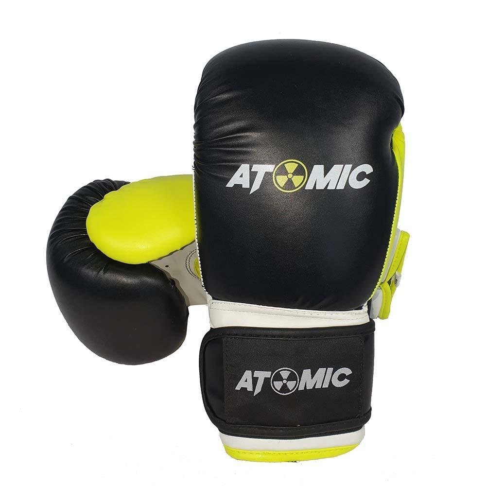 Atomic PU Fitness Glove Black/Yellow [Size: 12oz]