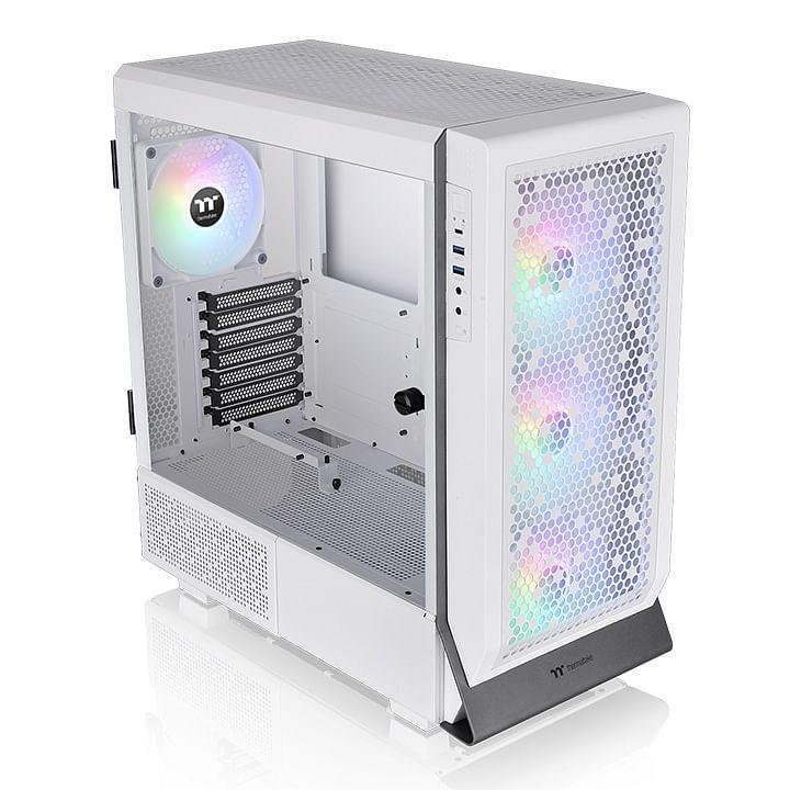 Thermaltake Ceres 500 Tempered Glass ARGB E-ATX Mid Tower Computer Case - Snow Edition [CA-1X5-00M6WN-00]