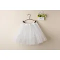 New Adults Tulle Tutu Skirt Dressup Party Costume Ballet Womens Girls Dance Wear - White Colour (Size: Kids)