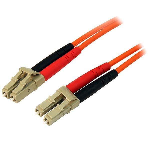 StarTech 2m Fiber Optic Cable - Multimode Duplex 50/125, LSZH - LC/LC [50FIBLCLC2]