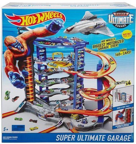 Hot Wheels Super Ultimate Garage Play Set Ages 5+ Toy Race Car Plane Jet Track
