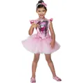 Barbie Childrens/Kids Ballerina Costume (Pink) (L)