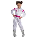 Barbie Girls Astronaut Costume (White/Pink) (L)