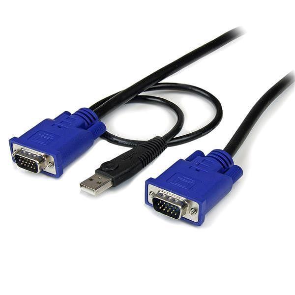 StarTech 6 ft 2-in-1 Ultra Thin USB KVM Cable [SVECONUS6]