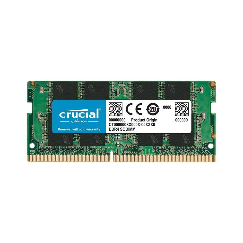 Crucial 8GB DDR4-2400 SODIMM Memory [CT8G4SFS824A]