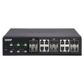 QNAP 12-Port 10GbE Unmanaged Switch [QSW-1208-8C]