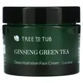 Tree To Tub, Hyaluronic Acid Hydrating Daily Moisturizer, Vitamin C, E, B5 Face Cream Lotion for Dry, Sensitive Skin, 1.7 fl oz (50 ml)