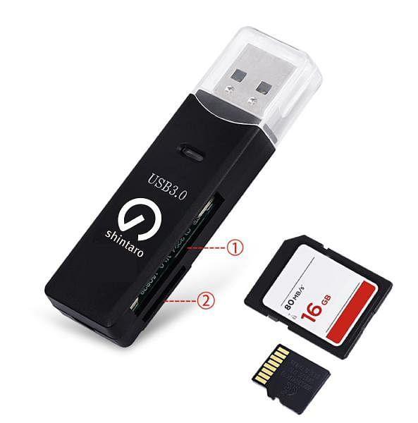 Shintaro USB 3.0 SD Card Reader [SHSDCRU3]