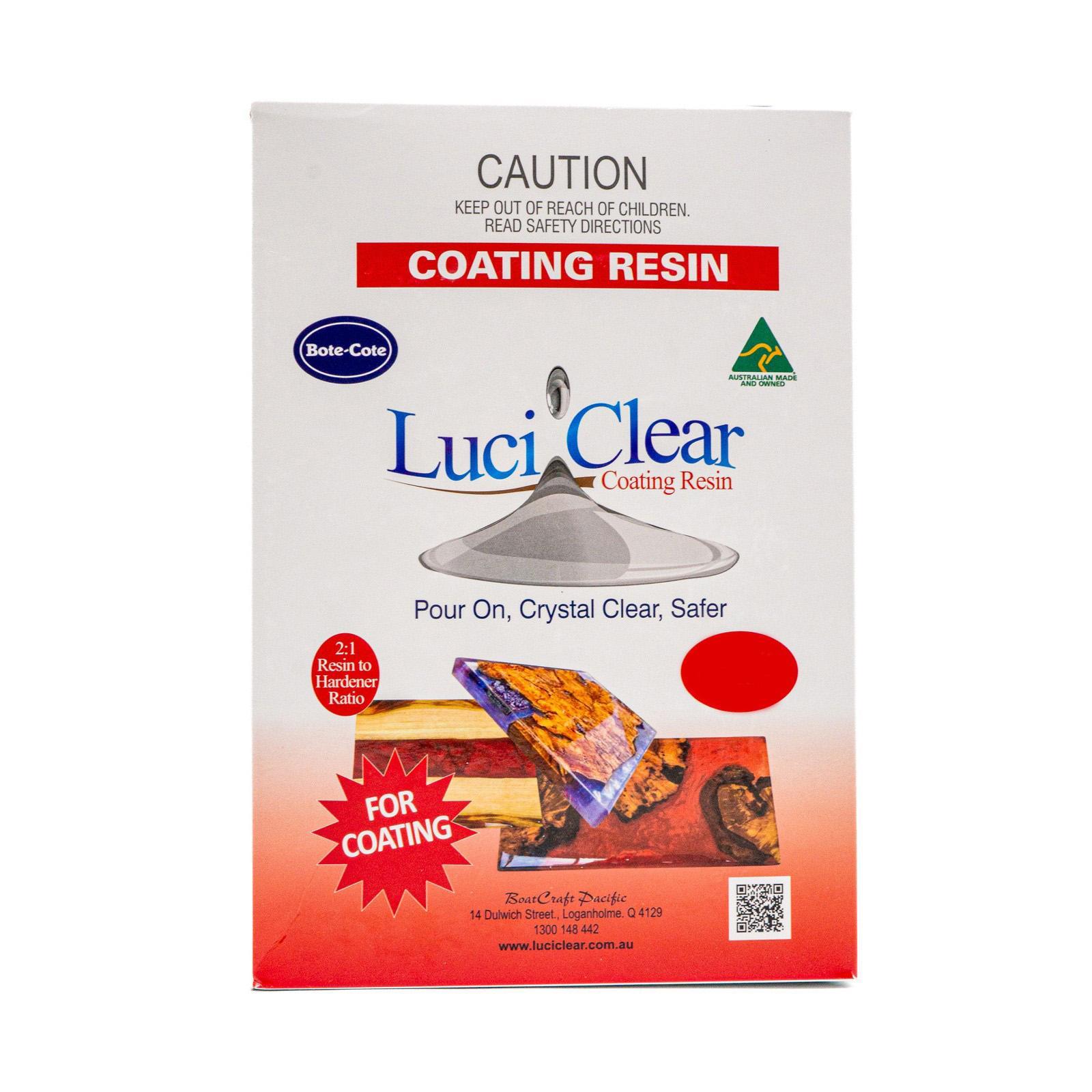 Luci Clear Coating Resin 750ml Kit Epoxy Resins