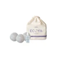 Ecoya Laundry Collection - Dryer Balls Set W/Dropper - Lavendar & Chamomile