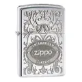 Zippo Crown Stamp Classic - High Polish Chrome Windproof Lighter