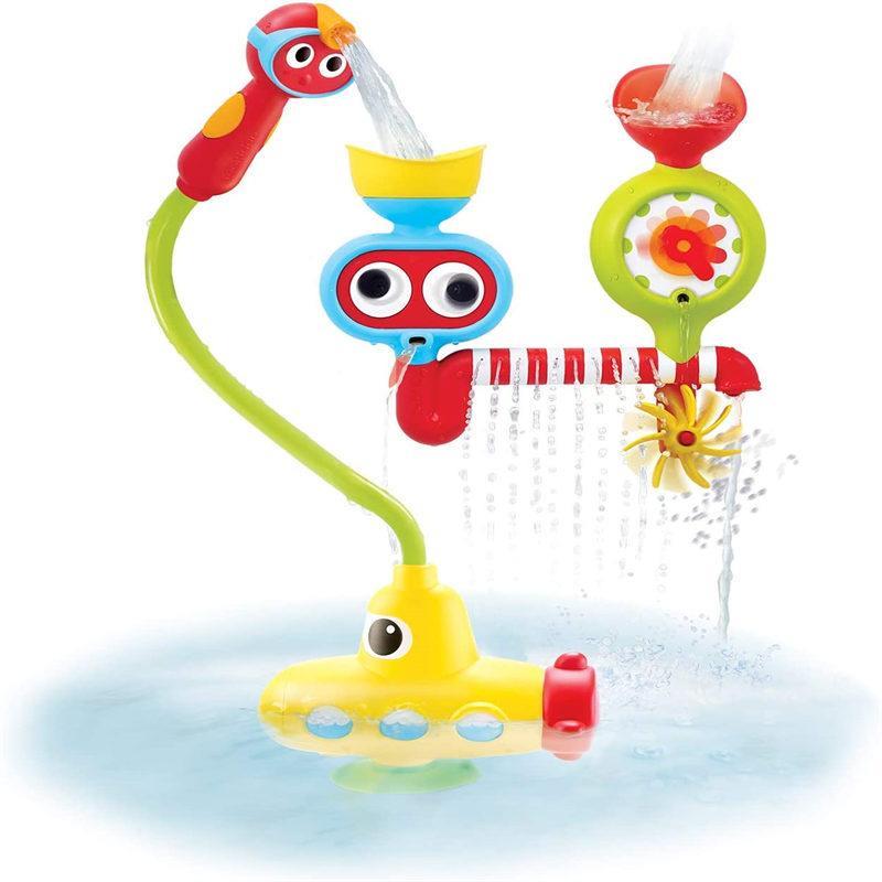 Kids Bath Toy Submarine Spray Station Water Pump with Hand Shower for Age 2-6 Years
