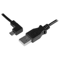 Startech Micro-USB-Charge & Sync Cable - Left-Angle Micro-USB 1m 3ft [USBAUB1MLA]