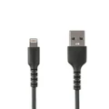 Startech 2m USB to Lightning Cable (MFi Certified) - Black [RUSBLTMM2MB]