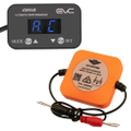 EVC iDrive Throttle Controller + battery monitor charcoal for Mazda 2 De 2008-