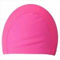 Swimming Cap Durable Sportive Water Proof Nylon Lycra Adult Unisex Swim Hat-Pink