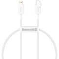 Baseus Superior PD 20W Portable Fast Charging USB-C to Lightning 25cm Short Cable - White
