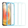 3x Tempered-Glass Screen Protector for iPhone 12 12 Pro Case-Friendly
