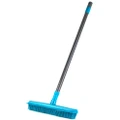 Beldray Pets Plus Rubberhead Broom w/ 2 In 1 Head Home Floor/Window Cleaning