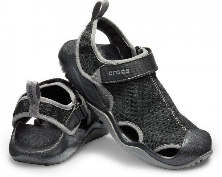 Crocs Mens Swiftwater Mesh Deck Sandals Sport - M14