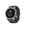 Garmin Fenix 7 GPS Smart Sport Watch (Silver/Graphite Band)