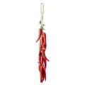 Rogue Strand Of Red Peppers Artificial Peppers For Interior Decorative Touch And Faux Fruit Display Red